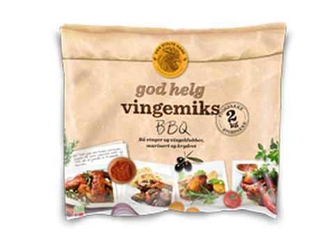 Bilde av Den stolte hane god helg vingemiks BBQ. Bilde av Den stolte hane god helg vingemiks BBQ.