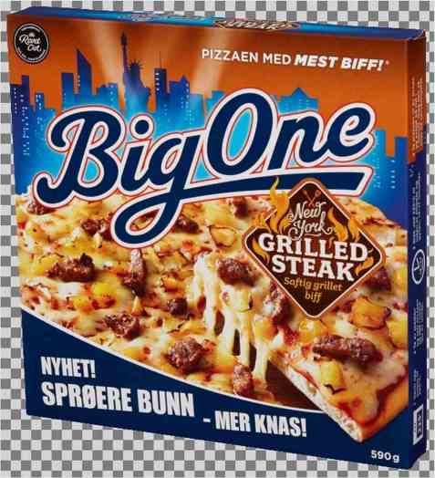 Bilde av Big One New York grilled steak. Bilde av Big One New York grilled steak.