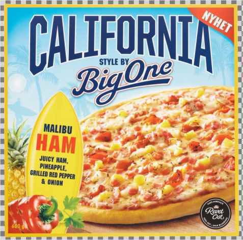 Bilde av Big One california malibu ham. Bilde av Big One california malibu ham.