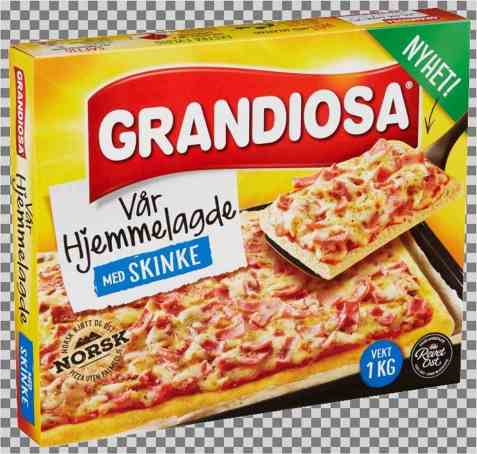 Bilde av Grandiosa VÃ¥r Hjemmelagde med skinke. Bilde av Grandiosa VÃ¥r Hjemmelagde med skinke.