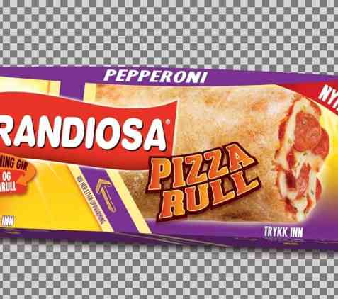 Bilde av Grandiosa pizzarull pepperoni. Bilde av Grandiosa pizzarull pepperoni.