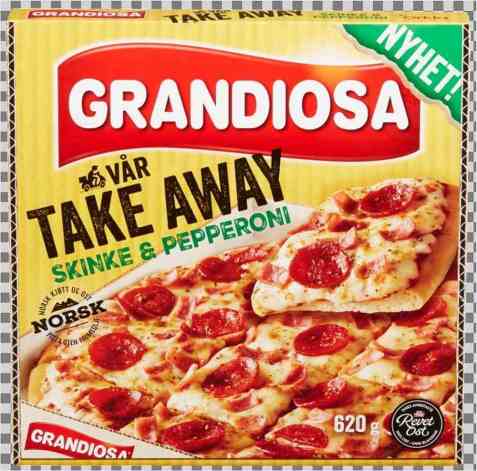 Bilde av Grandiosa vår take away. Bilde av Grandiosa vår take away.