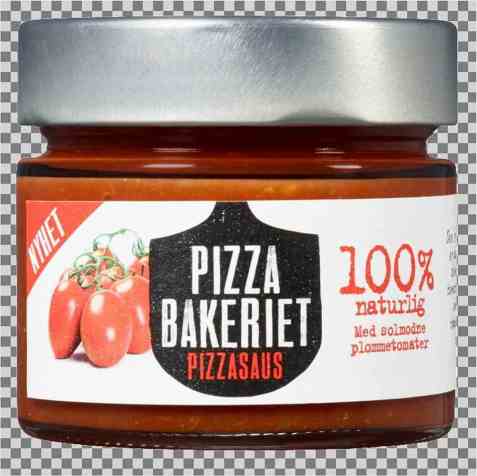 Bilde av Pizzabakeriet pizzasaus. Bilde av Pizzabakeriet pizzasaus.
