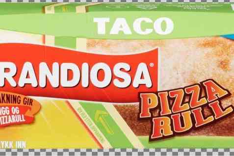 Bilde av Grandiosa pizzarull taco. Bilde av Grandiosa pizzarull taco.