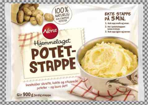 Bilde av Nora potetstappe. Bilde av Nora potetstappe.
