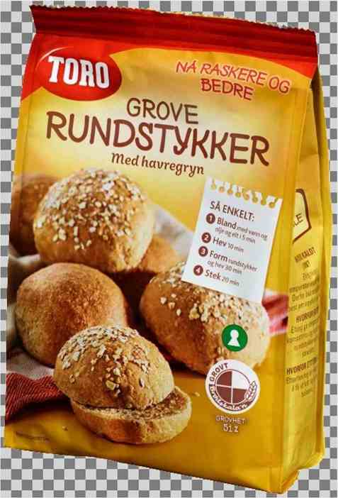 Bilde av Toro grove rundstykker. Bilde av Toro grove rundstykker.
