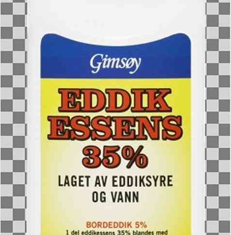 Bilde av Gimsøy eddikessens. Bilde av Gimsøy eddikessens.