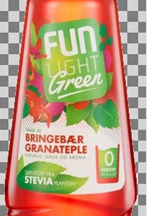Bilde av Fun Light green Bringebær granateple.