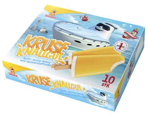 Bilde av Diplom-is kruse knallgul 10pk. Bilde av Diplom-is kruse knallgul 10pk.