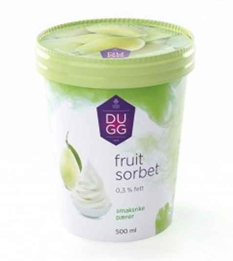 Bilde av Hennig Olsen dugg fruit sorbet pære.