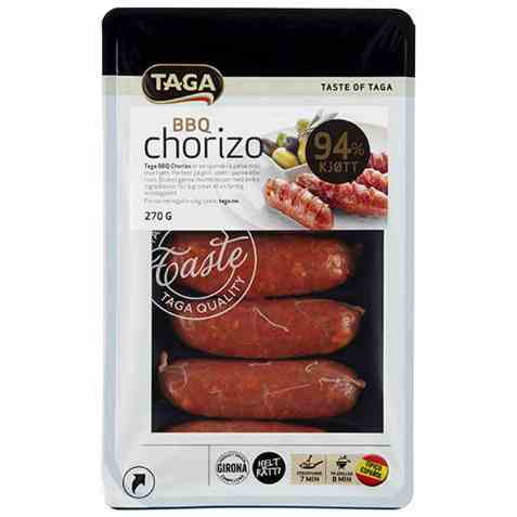 Bilde av Taga BBQ Chorizo. Bilde av Taga BBQ Chorizo.