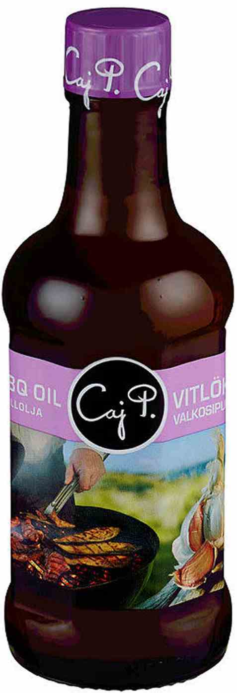 Bilde av Caj P. BBQ Oil Hvitløk. Bilde av Caj P. BBQ Oil Hvitløk.