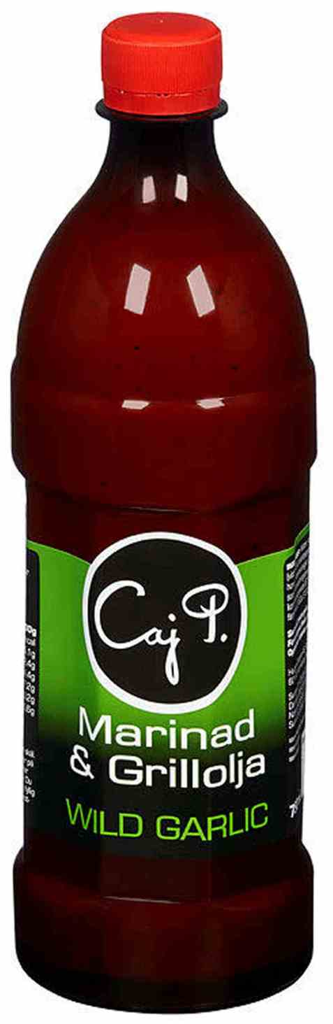 Bilde av Caj P. Marinade/grillolje Wild garlic. Bilde av Caj P. Marinade/grillolje Wild garlic.
