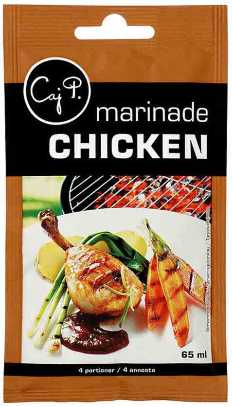 Bilde av Caj P. Marinade Kylling. Bilde av Caj P. Marinade Kylling.