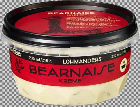 Bilde av Lohmanders Bernaise Kremet. Bilde av Lohmanders Bernaise Kremet.
