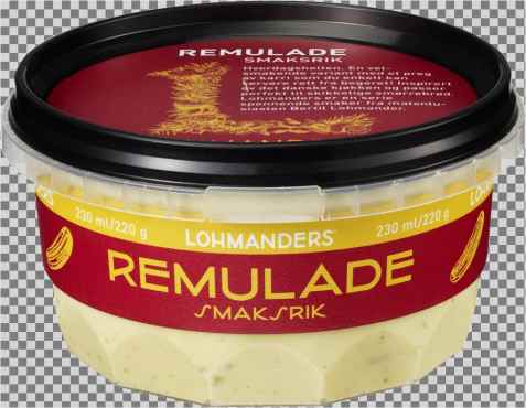 Bilde av Lohmanders Remulade Smaksrik. Bilde av Lohmanders Remulade Smaksrik.