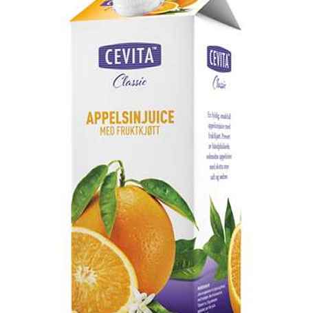 Bilde av Cevita classic appelsinjuice med fruktkjøtt. Bilde av Cevita classic appelsinjuice med fruktkjøtt.