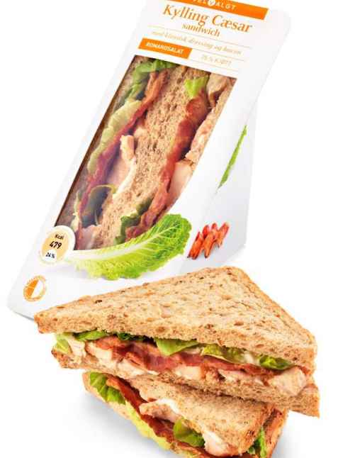 Bilde av Bama VelValgt sandwich cæsar. Bilde av Bama VelValgt sandwich cæsar.
