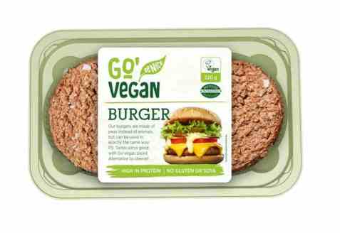 Bilde av Go vegan burger. Bilde av Go vegan burger.