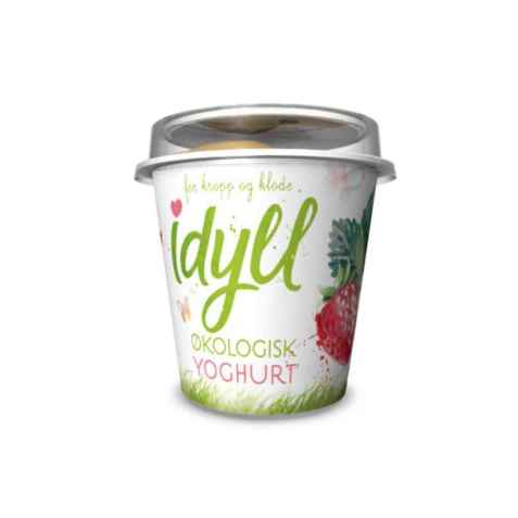 Bilde av Synnøve Idyll økologisk yoghurt jordbær. Bilde av Synnøve Idyll økologisk yoghurt jordbær.