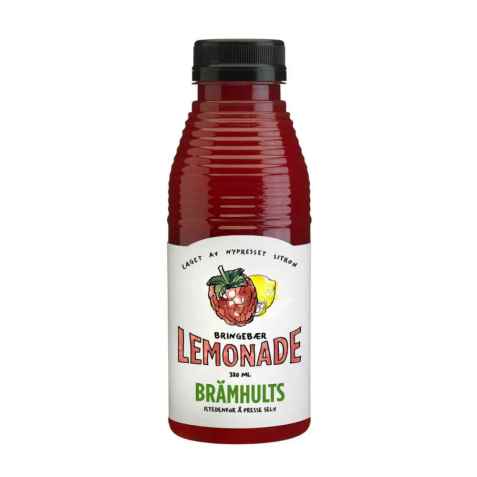 Bilde av Bramhults bringebær lemonade. Bilde av Bramhults bringebær lemonade.