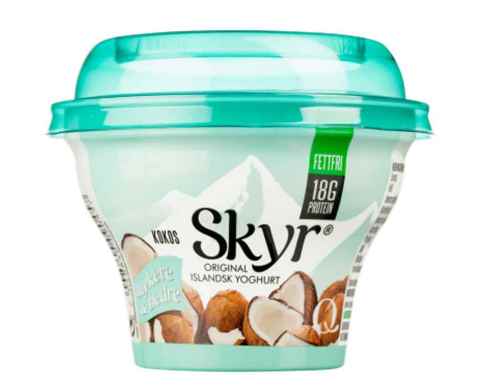 Bilde av Q skyr kokos. Bilde av Q skyr kokos.
