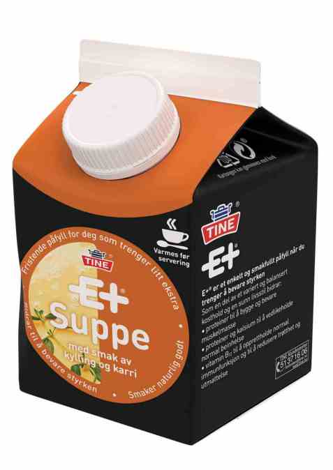 Bilde av Tine E+ suppe kylling. Bilde av Tine E+ suppe kylling.