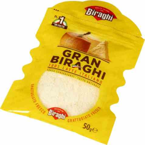 Bilde av Grana Biraghi fersk revet. Bilde av Grana Biraghi fersk revet.