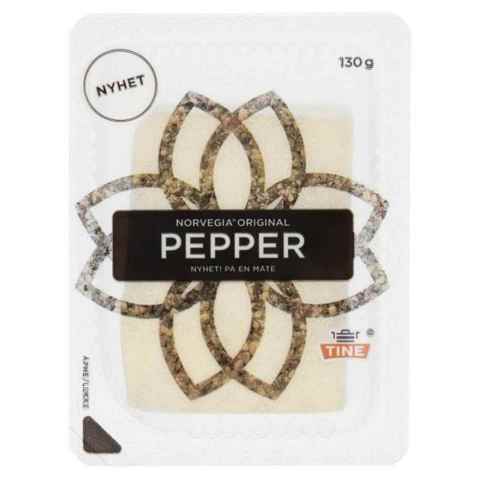 Bilde av Tine Norvegia pepper i skiver. Bilde av Tine Norvegia pepper i skiver.