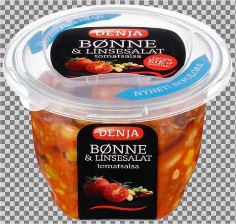 Bilde av Denja bønne og linsesalat tomat. Bilde av Denja bønne og linsesalat tomat.