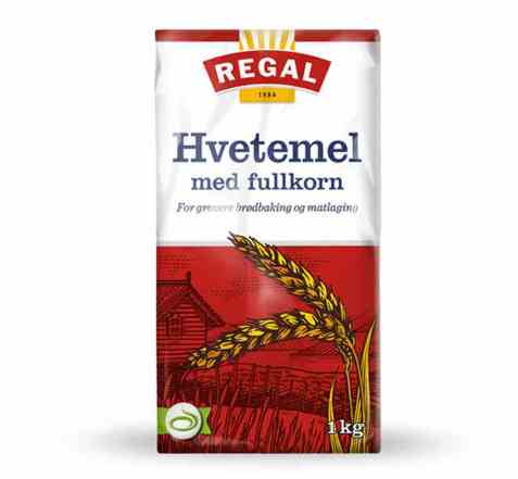 Bilde av Regal Hvetemel med fullkorn.