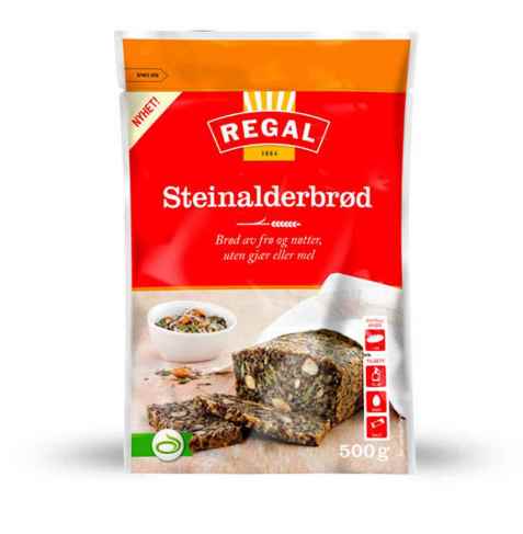 Bilde av Regal steinalderbrød. Bilde av Regal steinalderbrød.