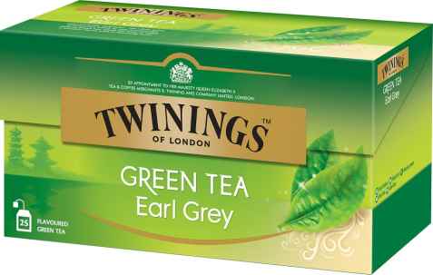 Bilde av Twinings Grønn Te earl grey. Bilde av Twinings Grønn Te earl grey.