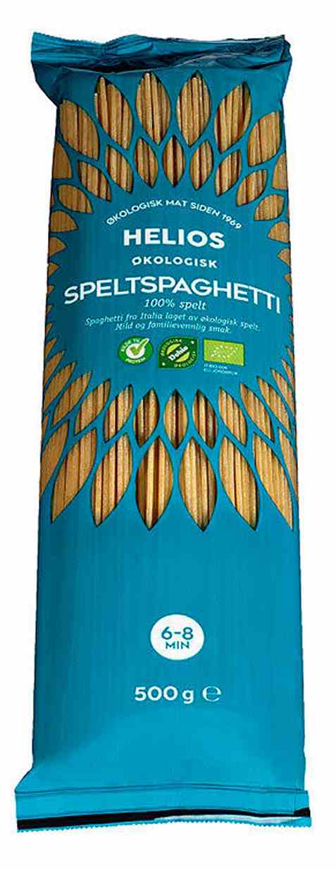 Bilde av Helios speltspaghetti. Bilde av Helios speltspaghetti.