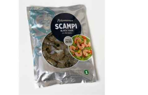 Bilde av Fiskemannen scampi rå med skall. Bilde av Fiskemannen scampi rå med skall.