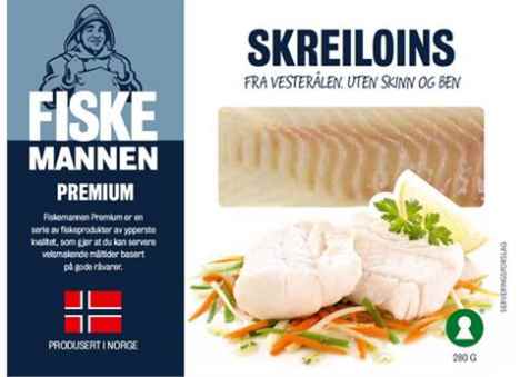 Bilde av Fiskemannen skreiloins. Bilde av Fiskemannen skreiloins.