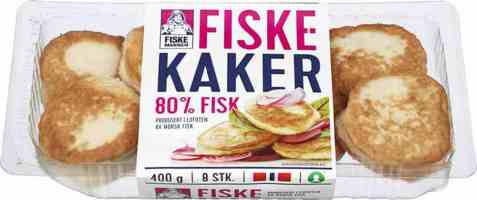Bilde av Fiskemannen fiskekaker med hyse og torsk. Bilde av Fiskemannen fiskekaker med hyse og torsk.