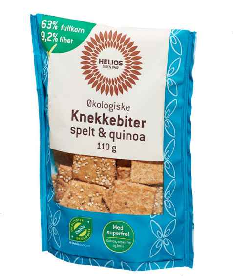 Bilde av Helios Knekkebiter med spelt og quionoa.