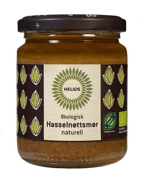Bilde av Helios Hasselnøttsmør, naturell. Bilde av Helios Hasselnøttsmør, naturell.