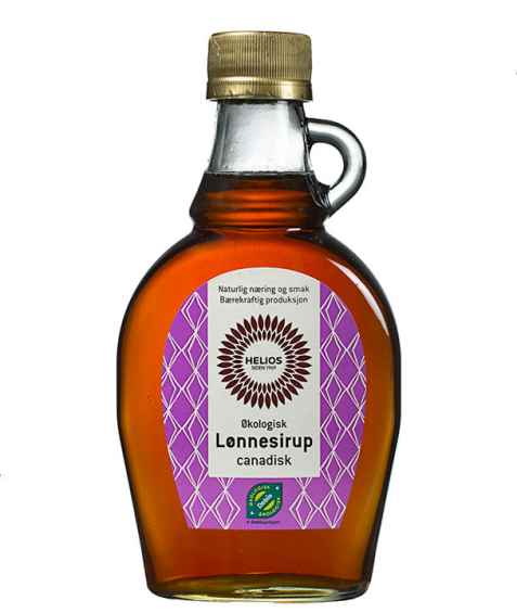 Bilde av Helios lønnesirup. Bilde av Helios lønnesirup.