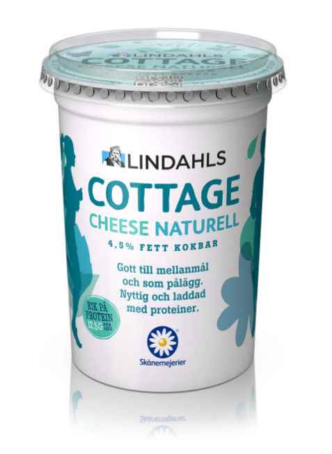Bilde av Lindahls cottage cheese naturell. Bilde av Lindahls cottage cheese naturell.