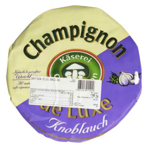 Bilde av Champignon brie med hvitløk. Bilde av Champignon brie med hvitløk.