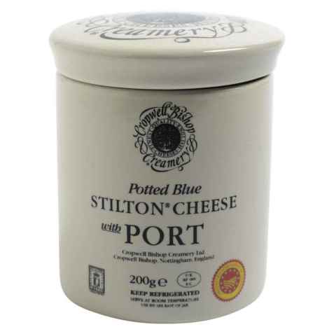 Bilde av CBC Stilton krukke m/portvin PDO. Bilde av CBC Stilton krukke m/portvin PDO.