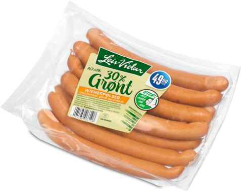 Bilde av Leiv Vidar wienerpølser med grønnsaker. Bilde av Leiv Vidar wienerpølser med grønnsaker.