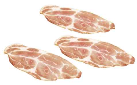 Bilde av Gilde bacon av svinenakke skivet storpakke. Bilde av Gilde bacon av svinenakke skivet storpakke.