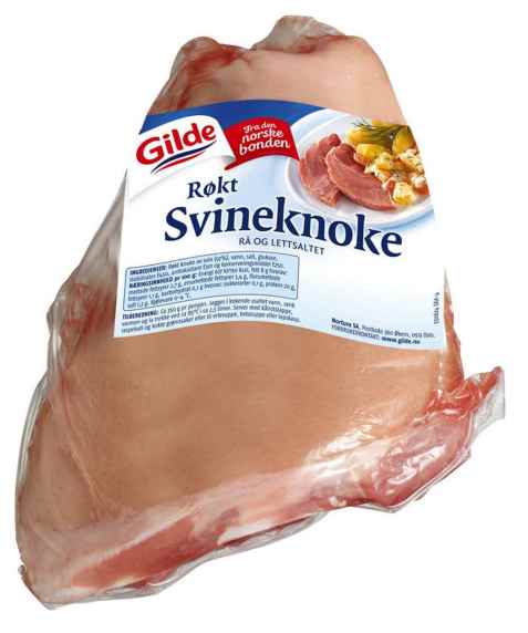 Bilde av Gilde røkt svineknoke. Bilde av Gilde røkt svineknoke.