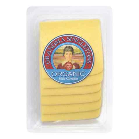 Bilde av Cheddar engelsk ØKO skivet. Bilde av Cheddar engelsk ØKO skivet.