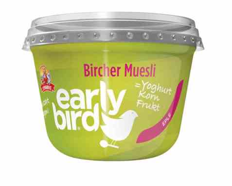 Bilde av Synnøve Early Bird Bircher Müsli med yoghurt, eple og havre.. Bilde av Synnøve Early Bird Bircher Müsli med yoghurt, eple og havre..