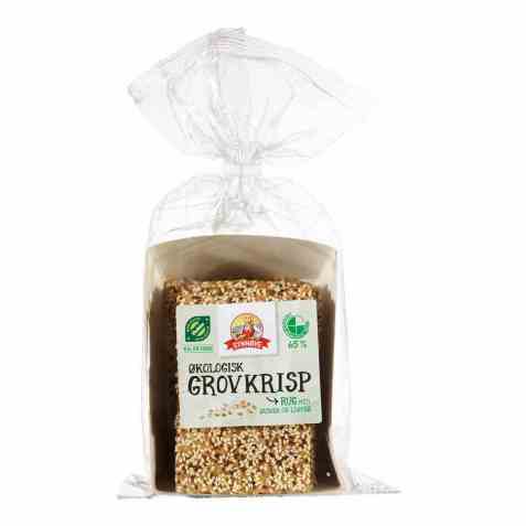 Bilde av Synnøve økologisk Grovkrisp av rug med quinoa og linfrø. Bilde av Synnøve økologisk Grovkrisp av rug med quinoa og linfrø.