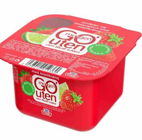 Bilde av Tine Go morgen Uten Jordbær/limeyoghurt.